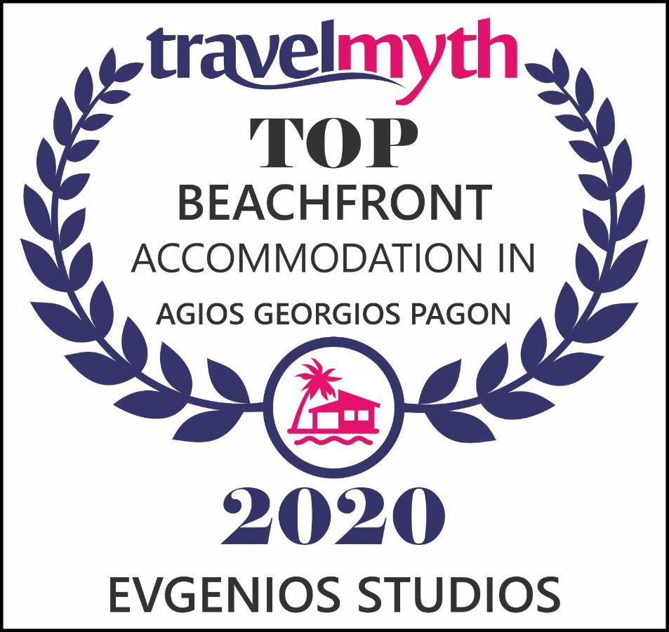 Evgenios Studios Agios Georgios Pagon Dış mekan fotoğraf